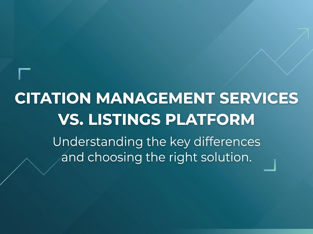 Citation Management Services vs. Listings Platform